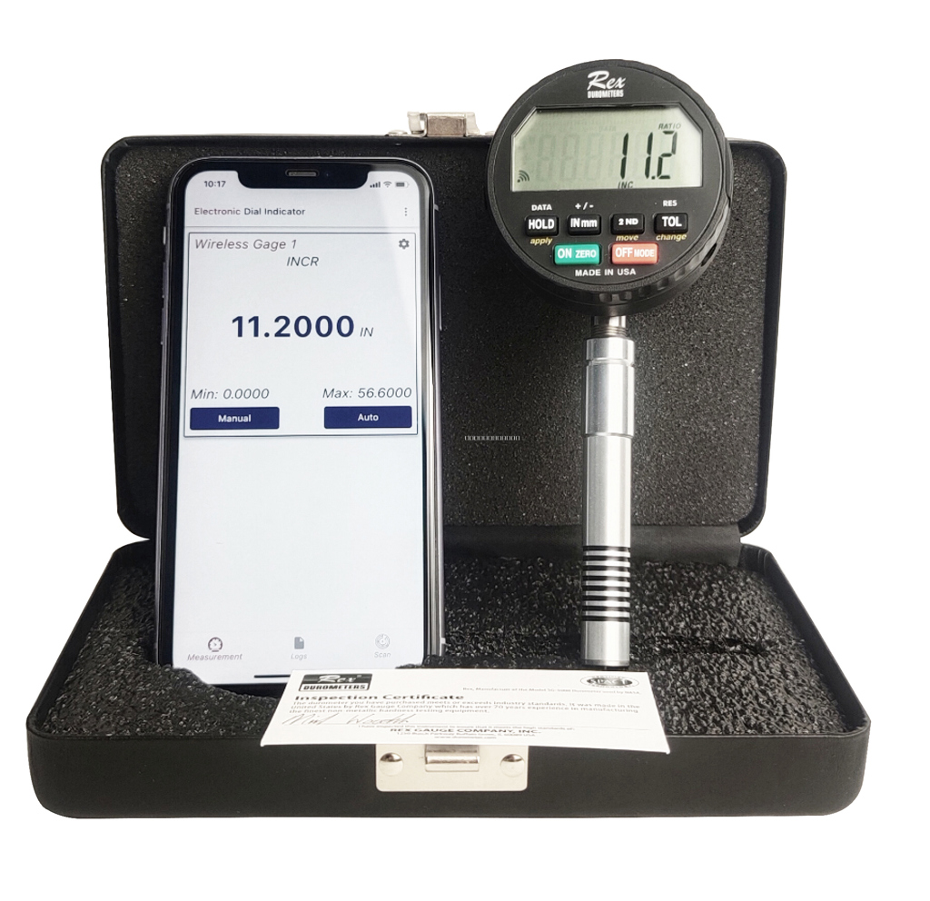 便攜式數顯邵氏硬度計 無線傳輸版